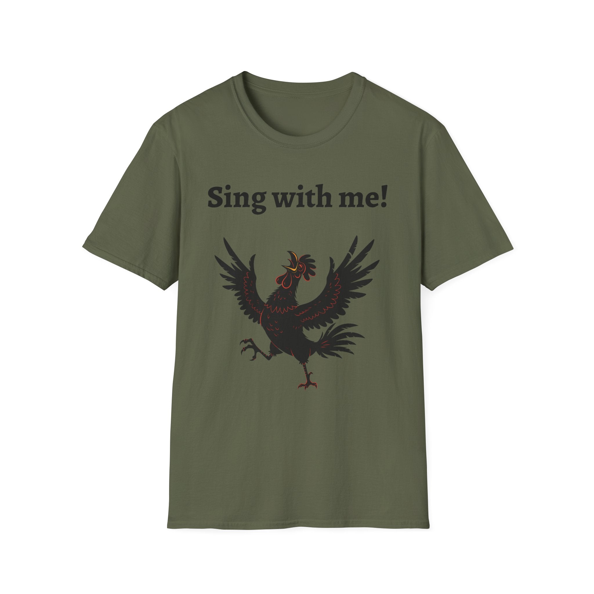 Funny Rooster Quote T-Shirt