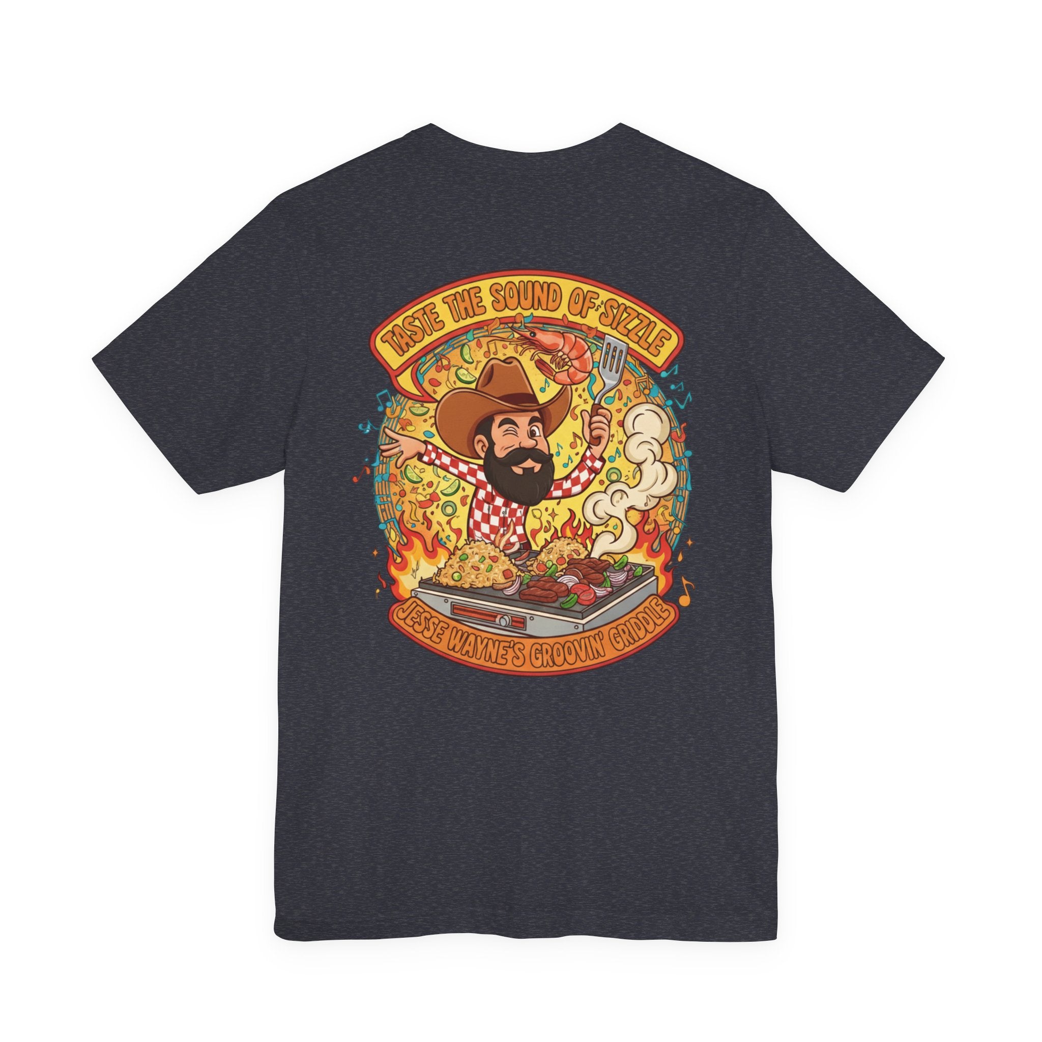 Groovin' Griddle Hibachi Food Truck Tee — Jesse Wayne Summertown TN