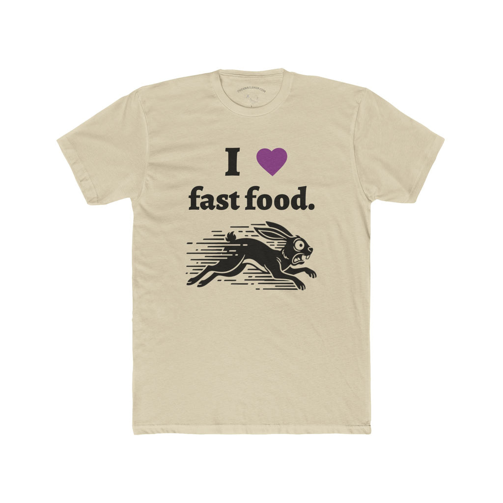 T-Shirt - I Love Fast Food - AKA Rabbit