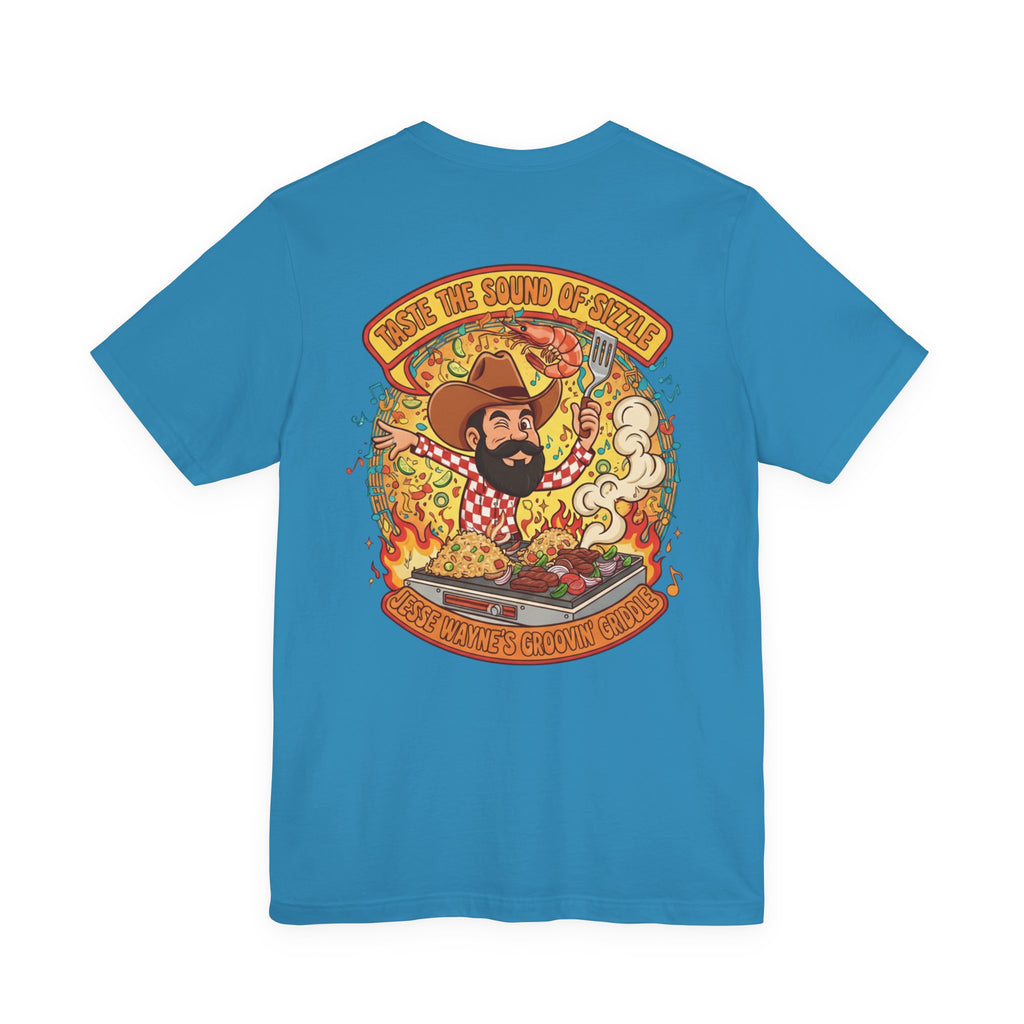 Groovin' Griddle Hibachi Food Truck Tee — Jesse Wayne Summertown TN