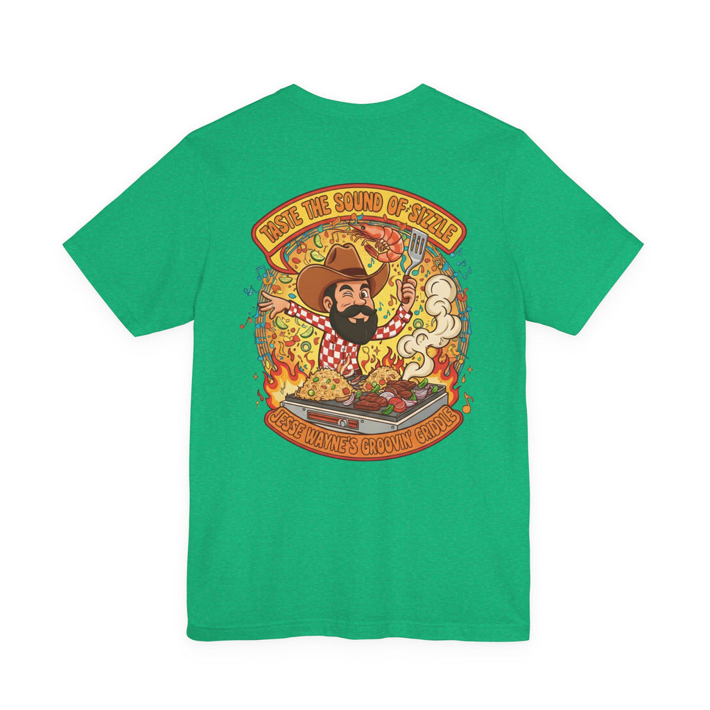 Groovin' Griddle Hibachi Food Truck Tee — Jesse Wayne Summertown TN