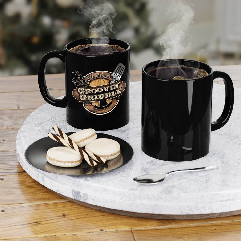 Groovin' Griddle Coffee Mug — Jesse Wayne Tennessee Hebiachi 11oz