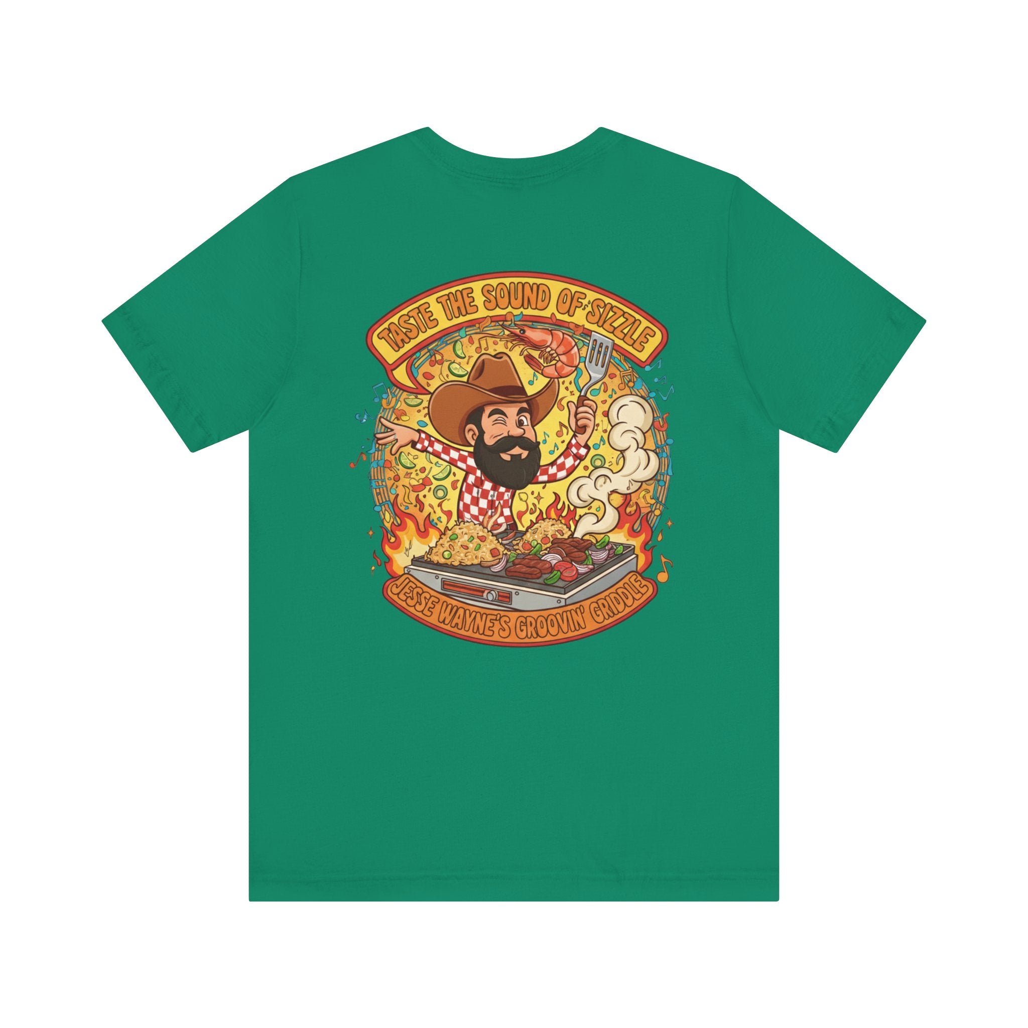 Groovin' Griddle Hibachi Food Truck Tee — Jesse Wayne Summertown TN
