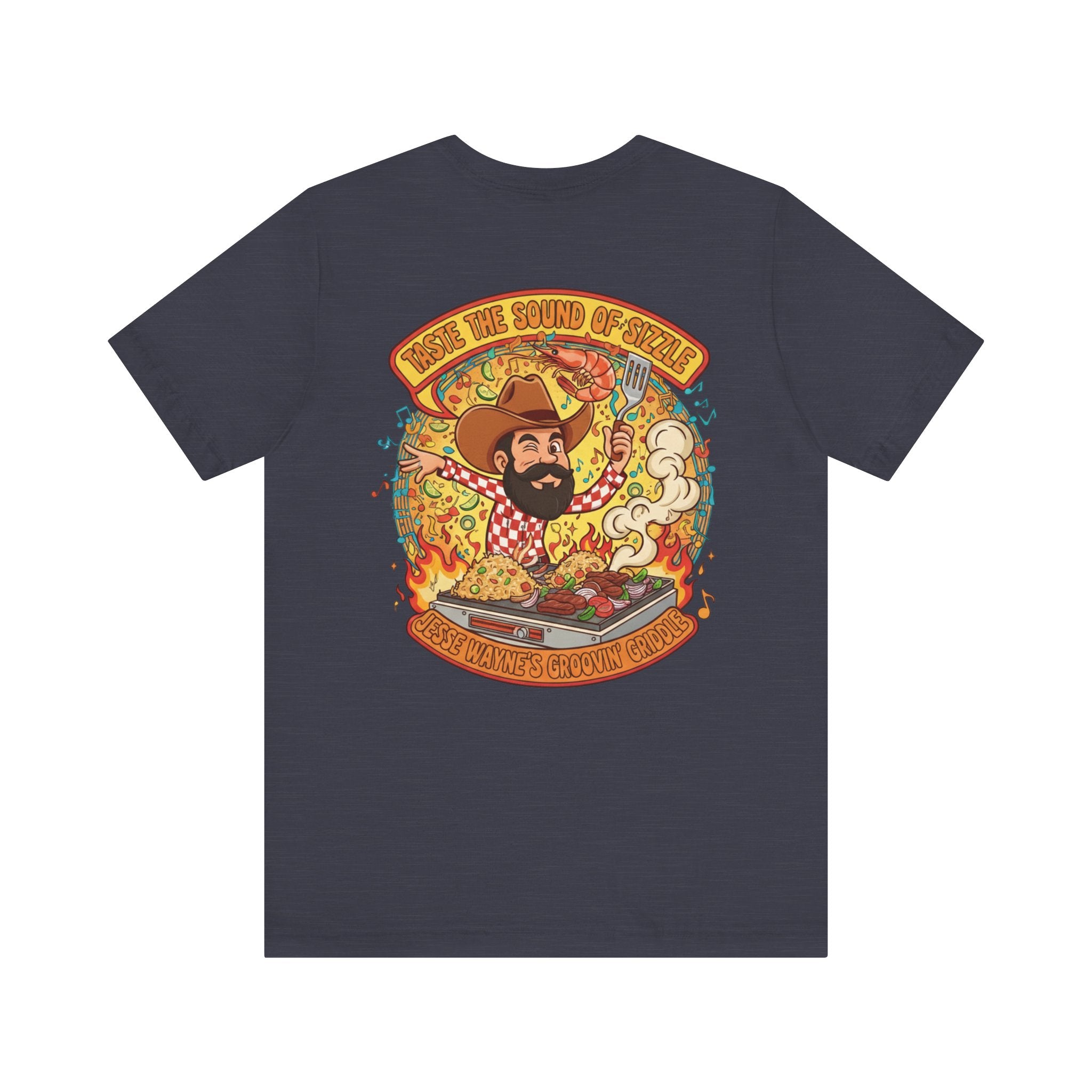 Groovin' Griddle Hibachi Food Truck Tee — Jesse Wayne Summertown TN