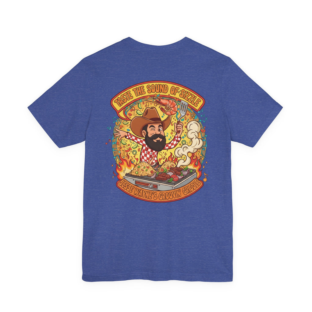 Groovin' Griddle Hibachi Food Truck Tee — Jesse Wayne Summertown TN