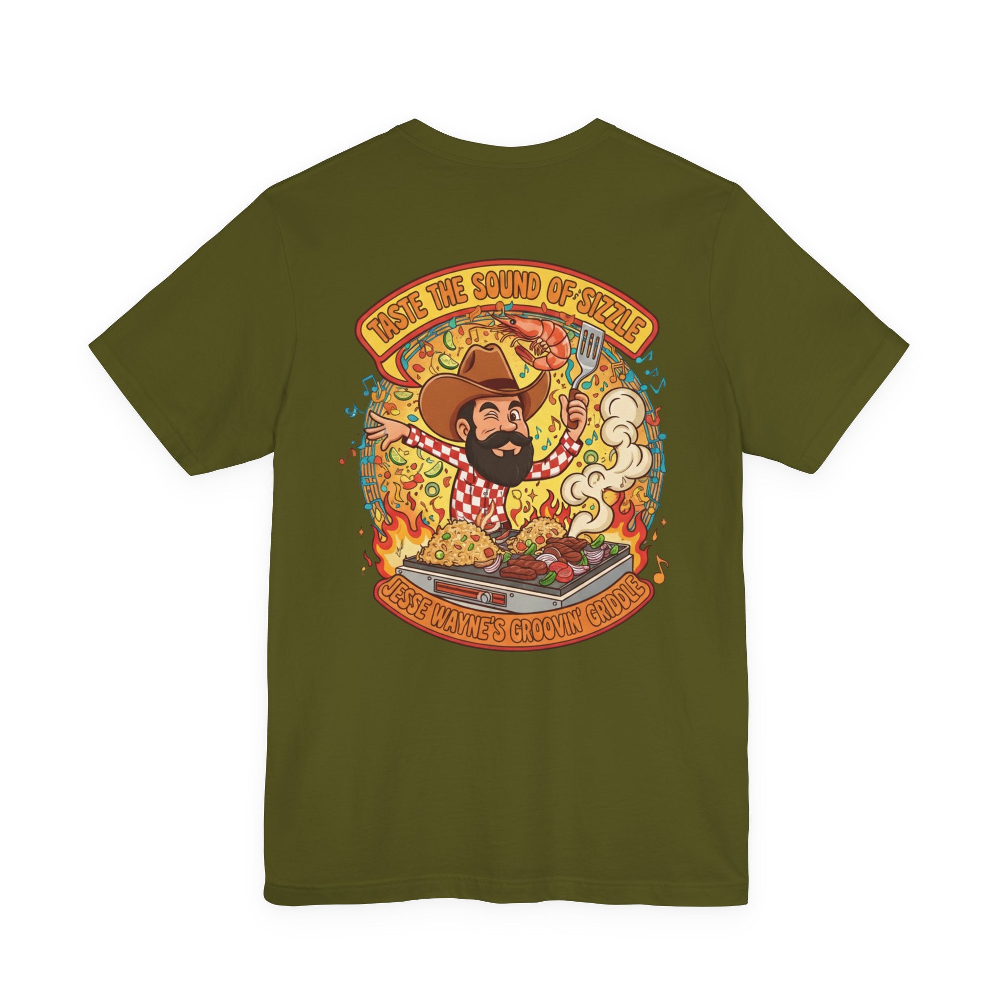 Groovin' Griddle Hibachi Food Truck Tee — Jesse Wayne Summertown TN