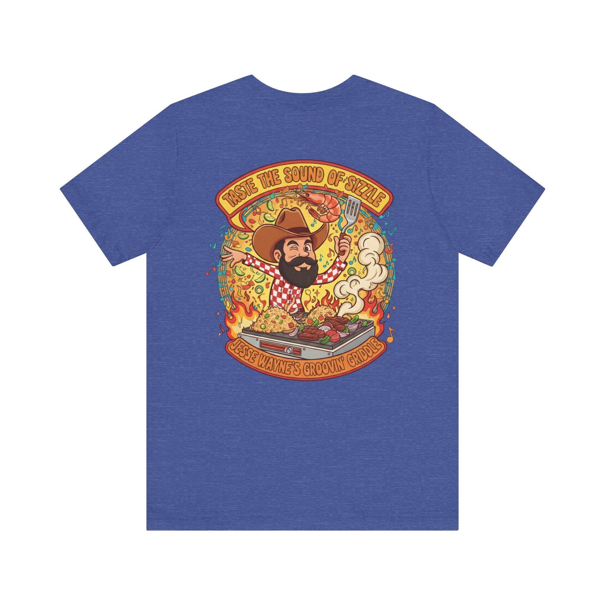 Groovin' Griddle Hibachi Food Truck Tee — Jesse Wayne Summertown TN