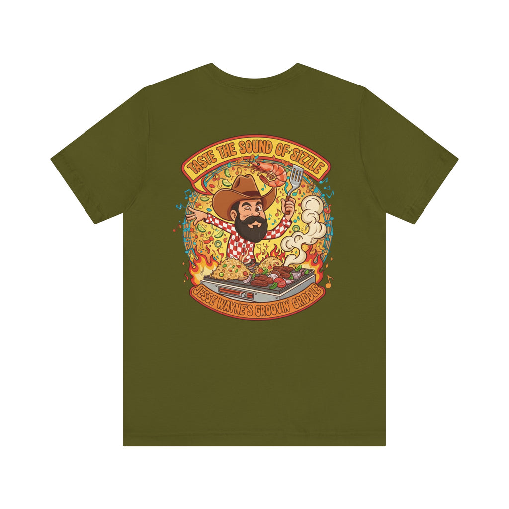 Groovin' Griddle Hibachi Food Truck Tee — Jesse Wayne Summertown TN