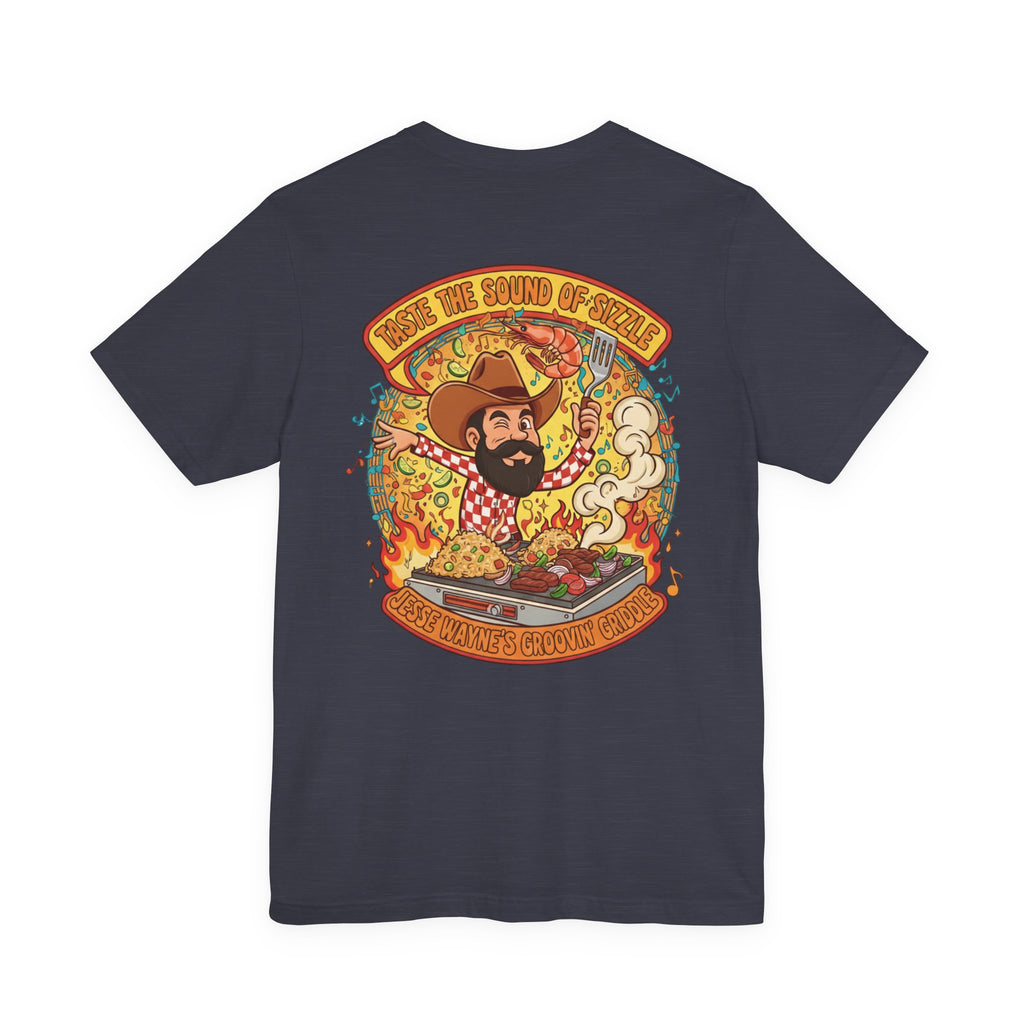 Groovin' Griddle Hibachi Food Truck Tee — Jesse Wayne Summertown TN