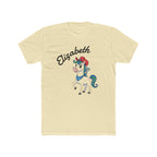 T-Shirt Elizabeth Technicolor Dream Horse Unisex Cotton Crew Tee