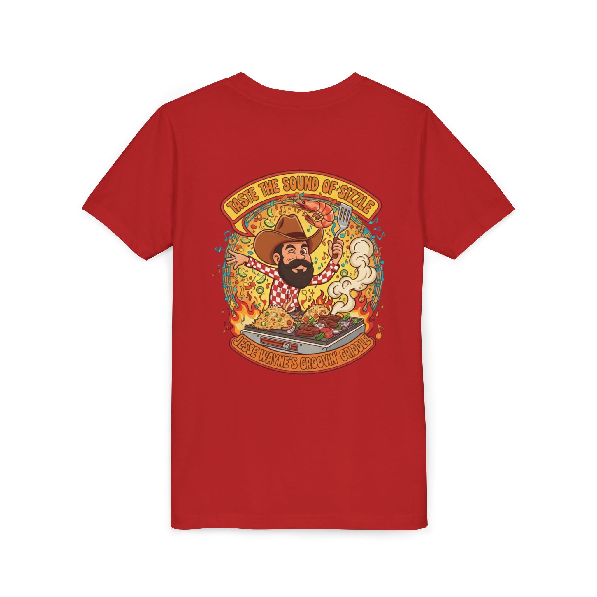 T-Shirt Jesse Wayne's Groovin' Griddle Food Truck Summertown TN