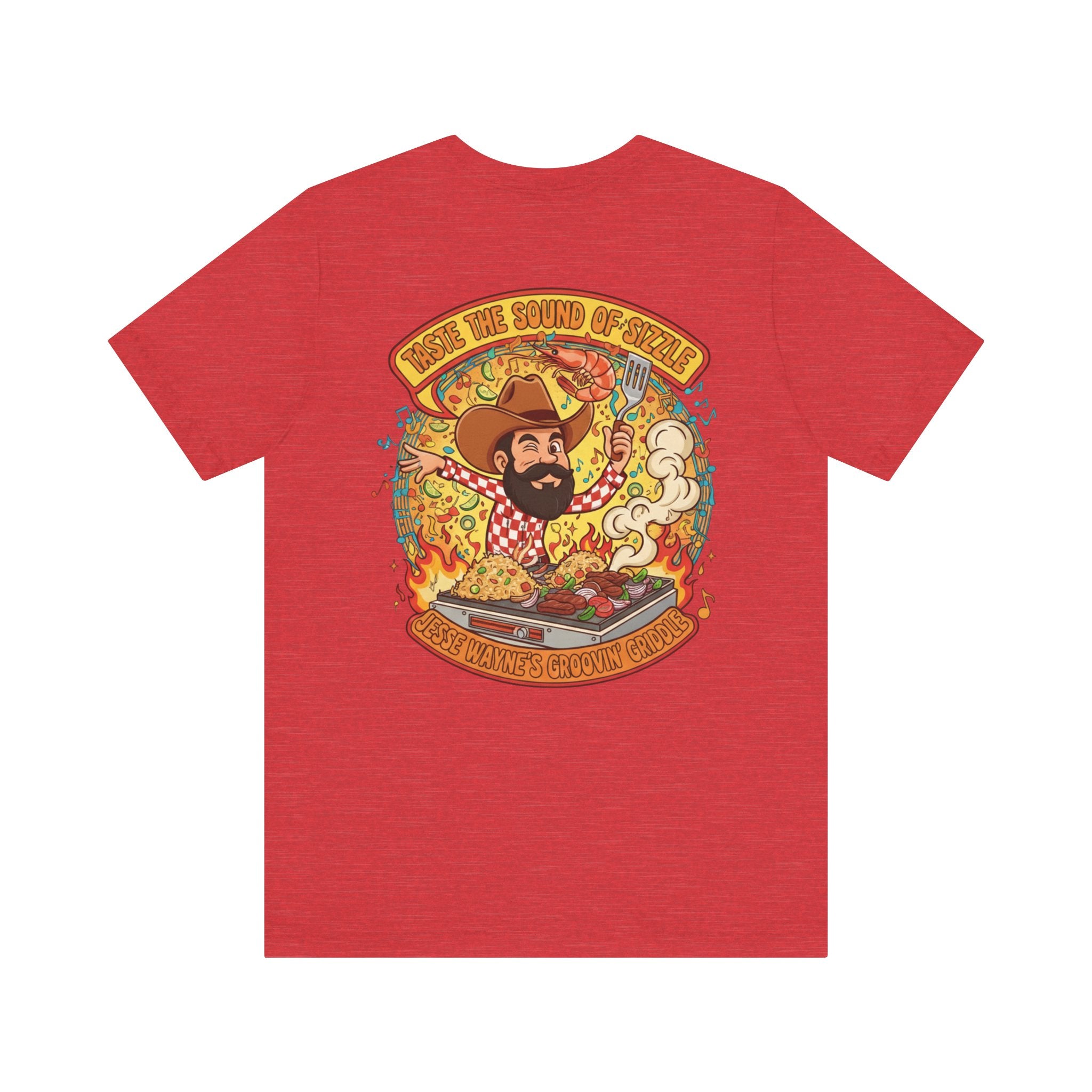 Groovin' Griddle Hibachi Food Truck Tee — Jesse Wayne Summertown TN
