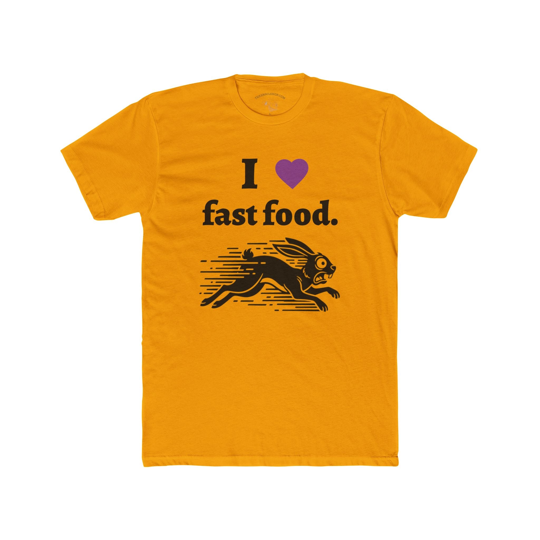 T-Shirt - I Love Fast Food - AKA Rabbit