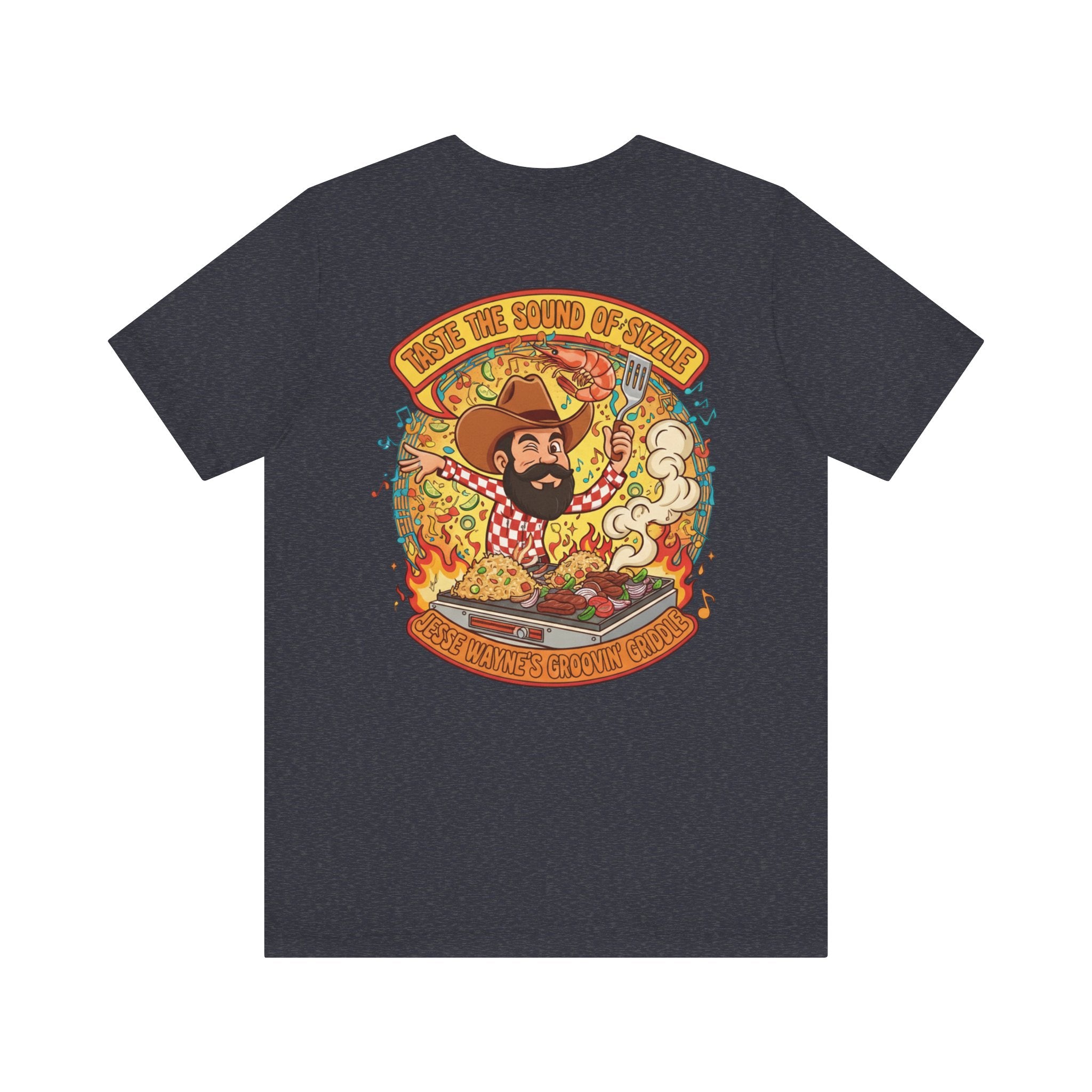 Groovin' Griddle Hibachi Food Truck Tee — Jesse Wayne Summertown TN