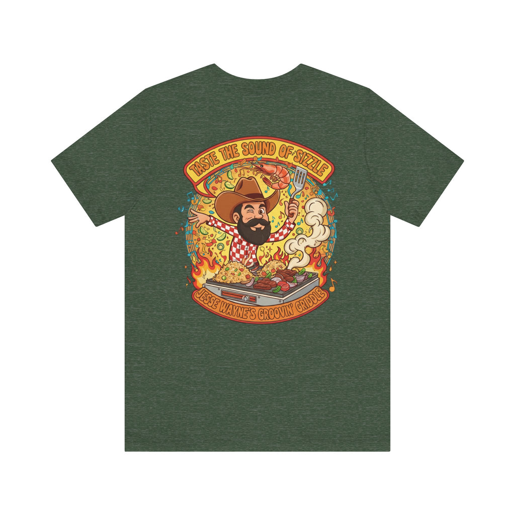 Groovin' Griddle Hibachi Food Truck Tee — Jesse Wayne Summertown TN