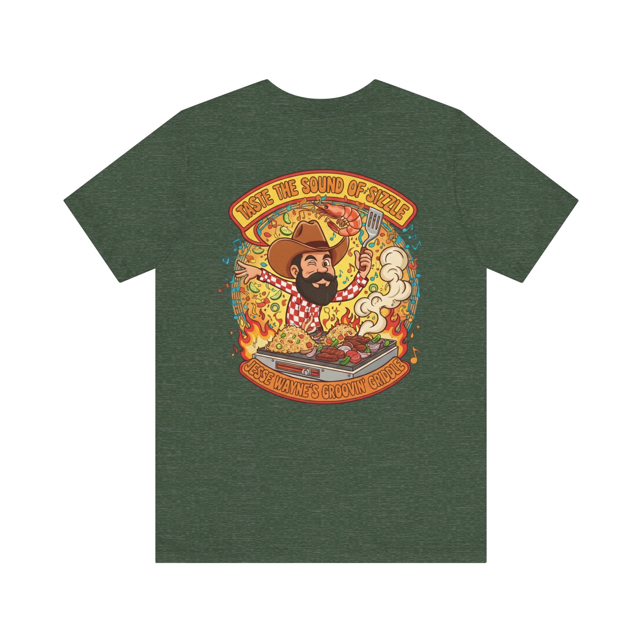 Groovin' Griddle Hibachi Food Truck Tee — Jesse Wayne Summertown TN