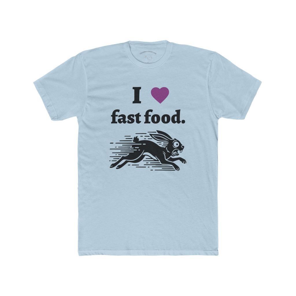 T-Shirt - I Love Fast Food - AKA Rabbit