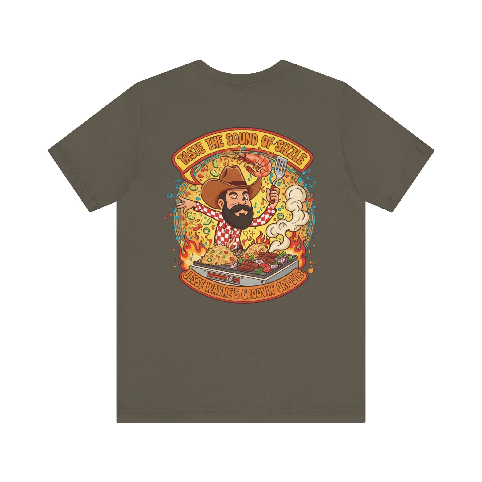 Groovin' Griddle Hibachi Food Truck Tee — Jesse Wayne Summertown TN