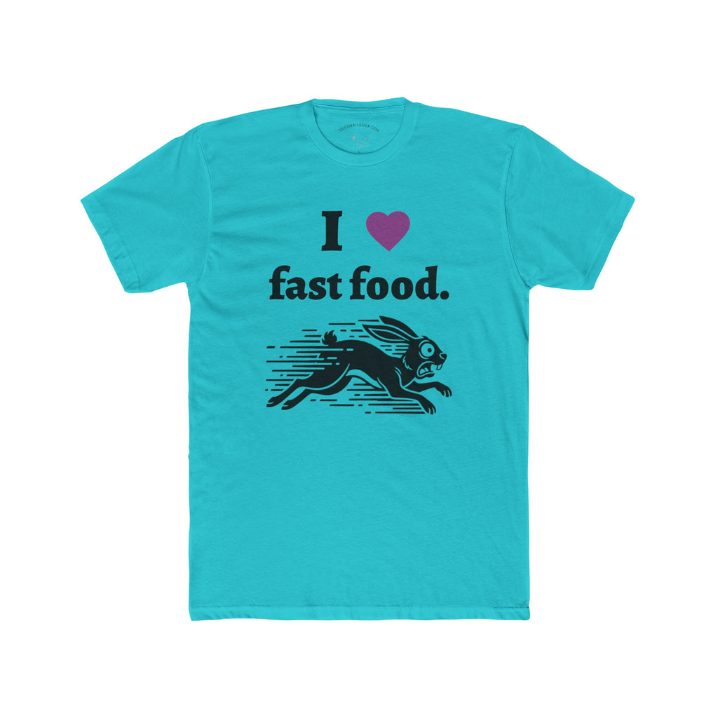 T-Shirt - I Love Fast Food - AKA Rabbit