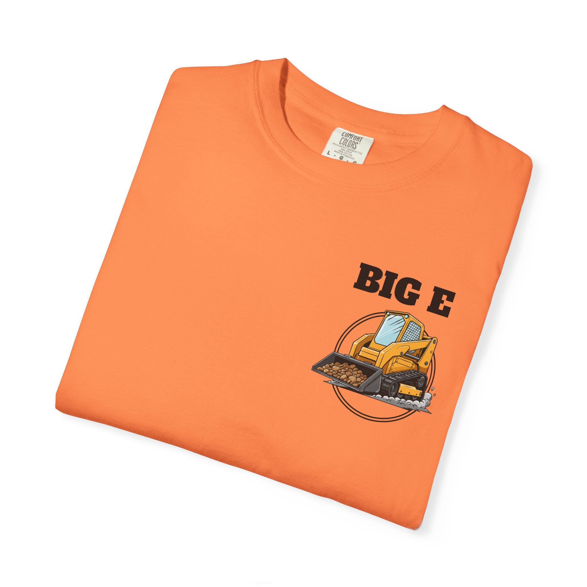 Dirt Boss Skid Steer T-Shirt — Personalized "Joseph" Workwear with Phone Number