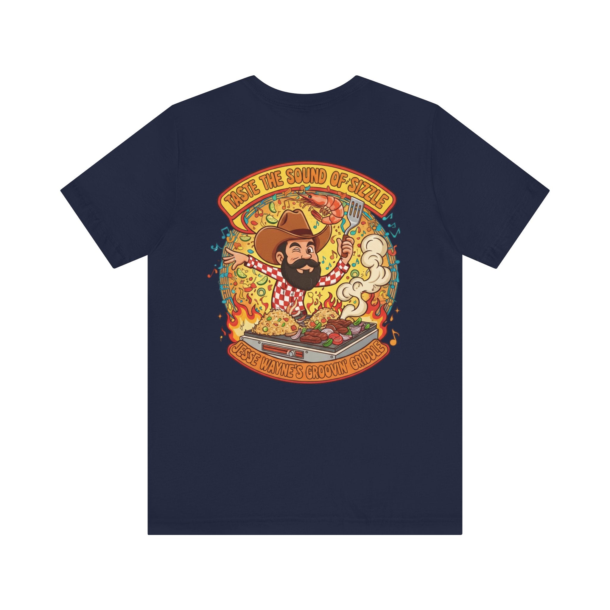 Groovin' Griddle Hibachi Food Truck Tee — Jesse Wayne Summertown TN