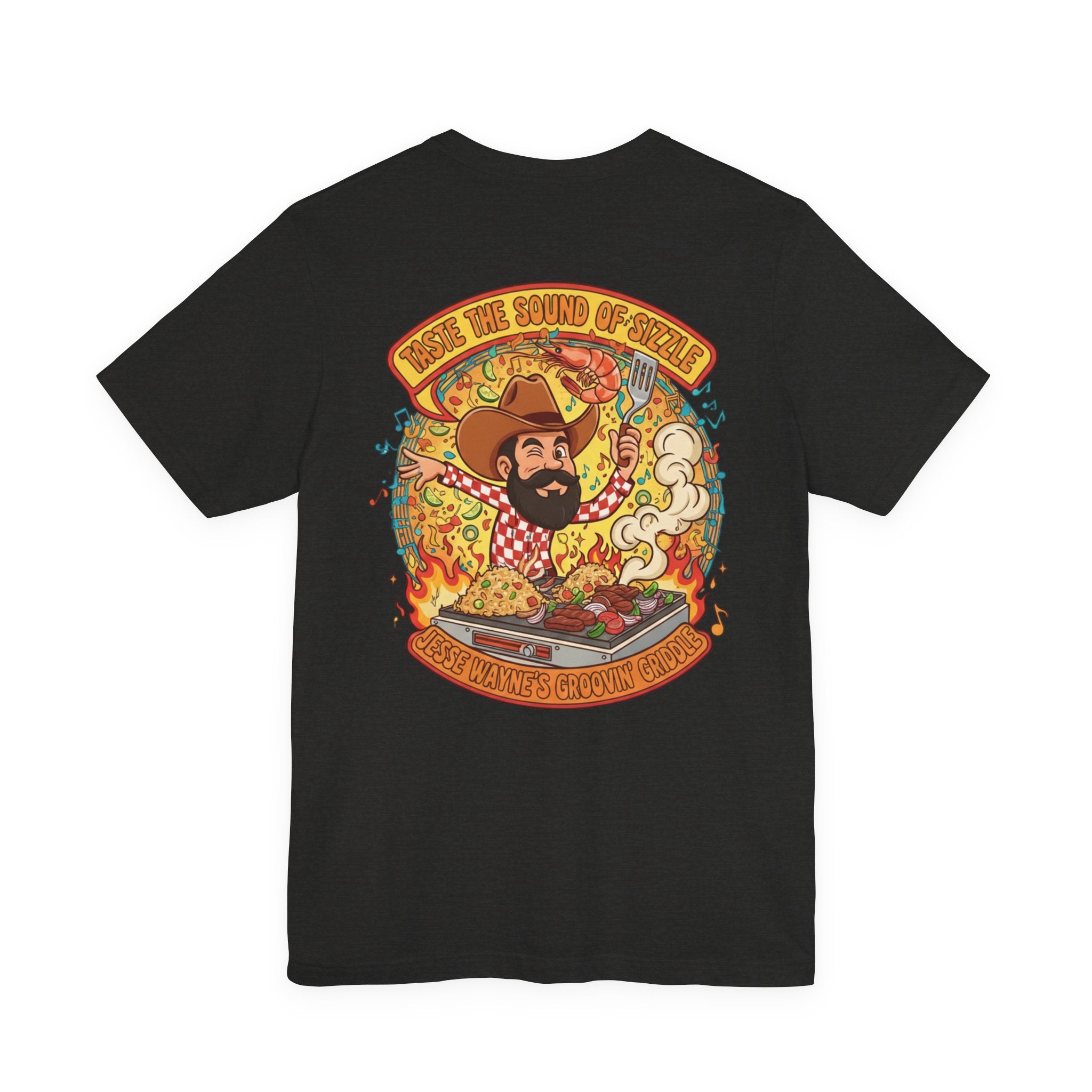 Groovin' Griddle Hibachi Food Truck Tee — Jesse Wayne Summertown TN