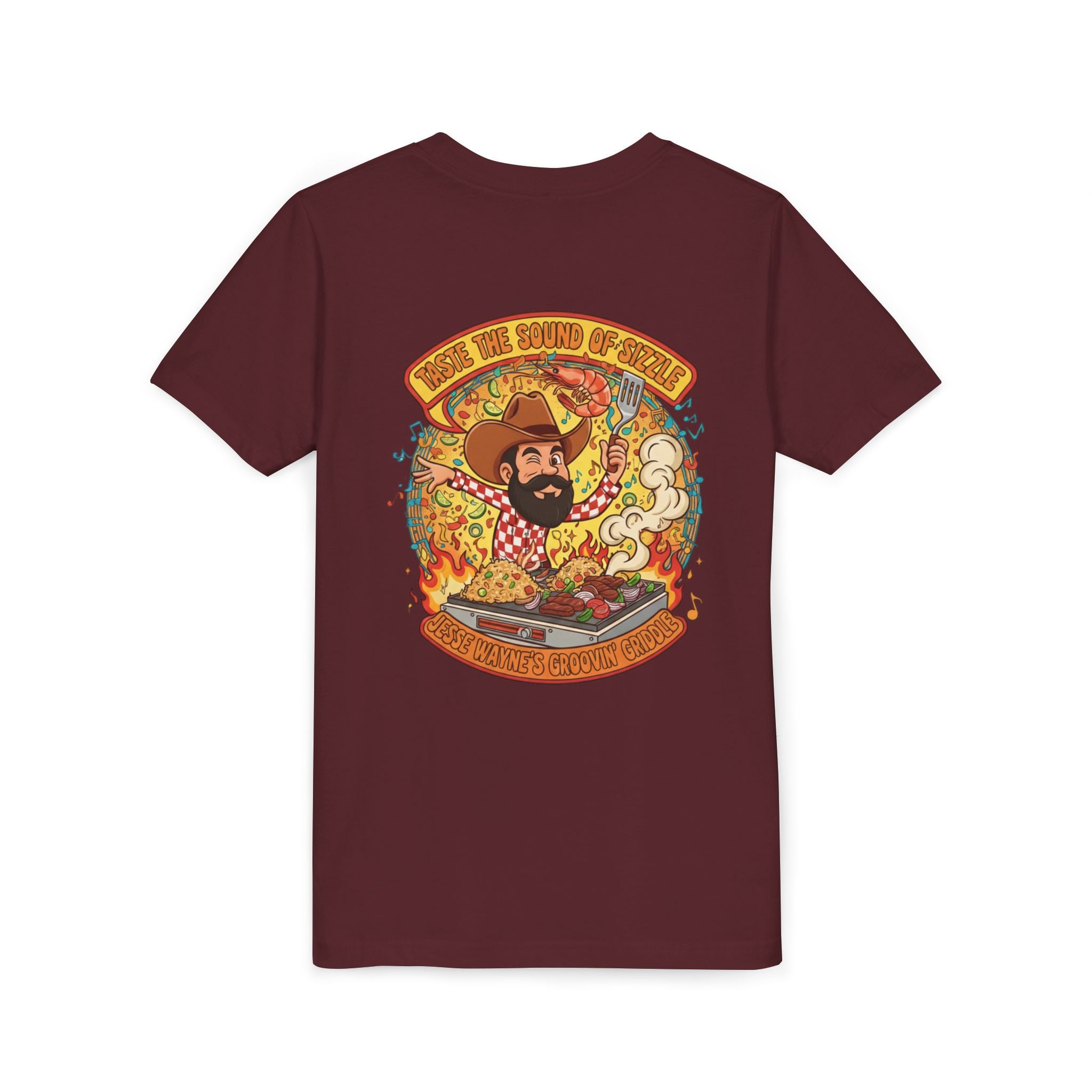 T-Shirt Jesse Wayne's Groovin' Griddle Food Truck Summertown TN