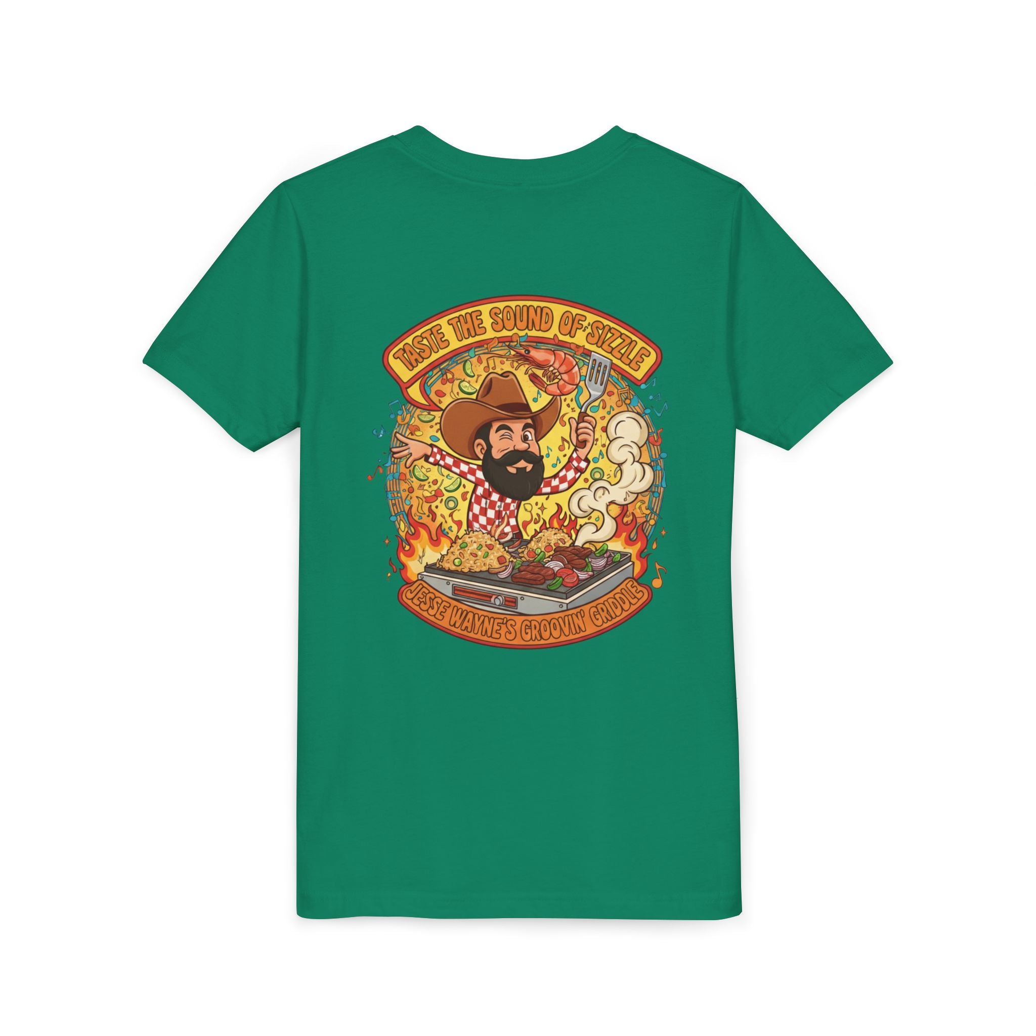 T-Shirt Jesse Wayne's Groovin' Griddle Food Truck Summertown TN