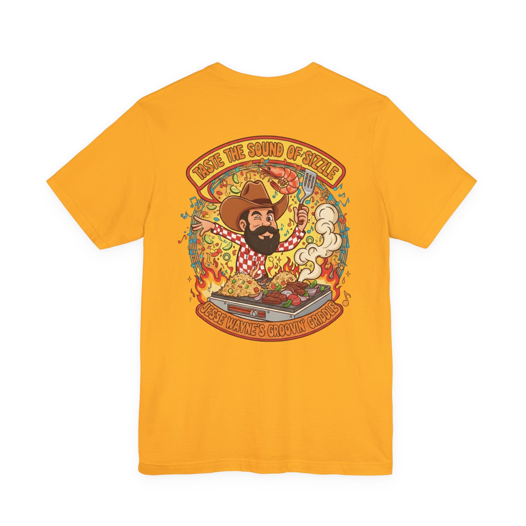 Groovin' Griddle Hibachi Food Truck Tee — Jesse Wayne Summertown TN